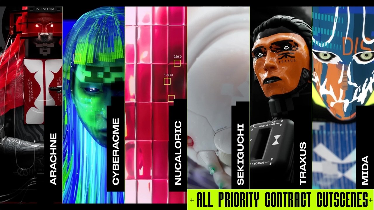 MARATHON SERVER SLAM | All Priority Contract Cutscenes (So Far)