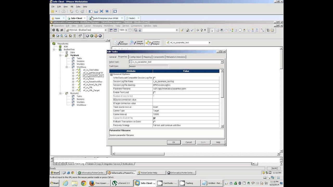 Specifying Relational Password In Informatica Parameter File