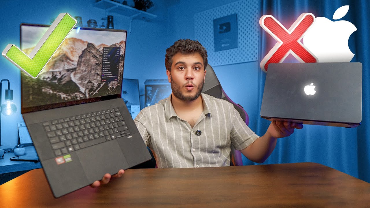 ودعا الماك بوك الغبي - اللاب ده خرب الدنيا 🔥-  asus proart p16