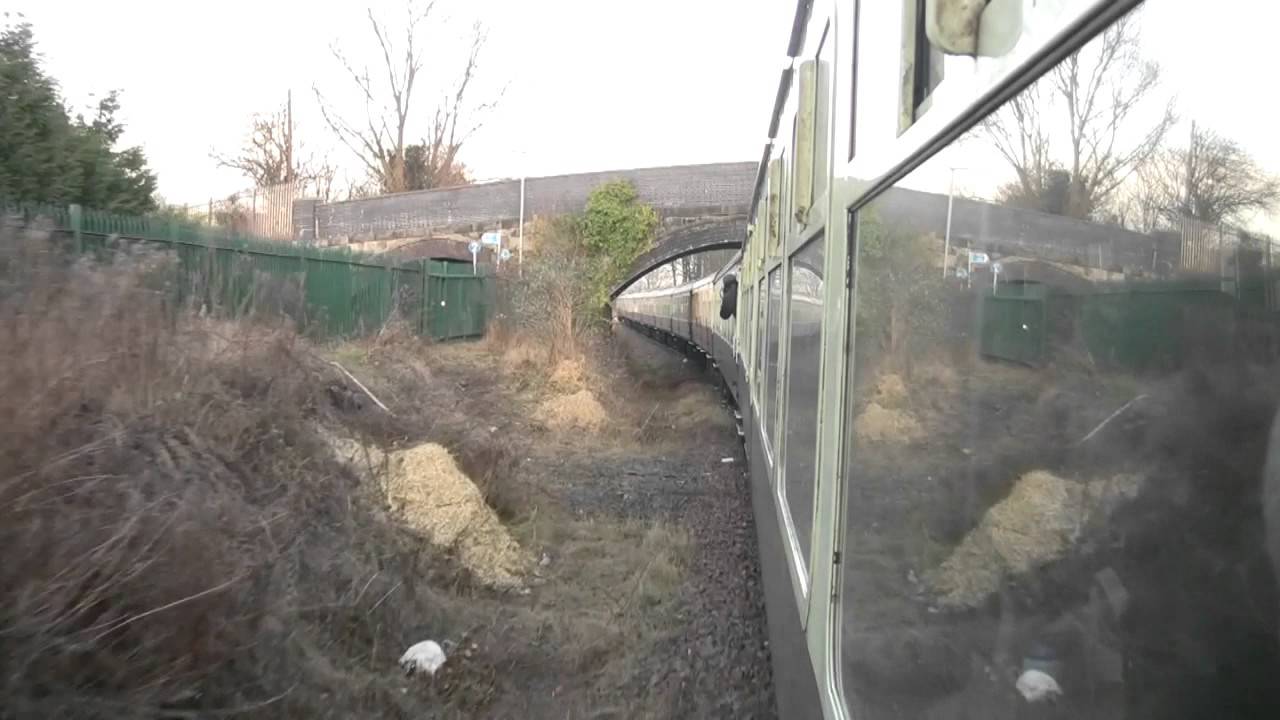 The Shropshire Union Railtour 10 1 2015   Part 6   Shrewsbury Wellington and the Donnington Freight