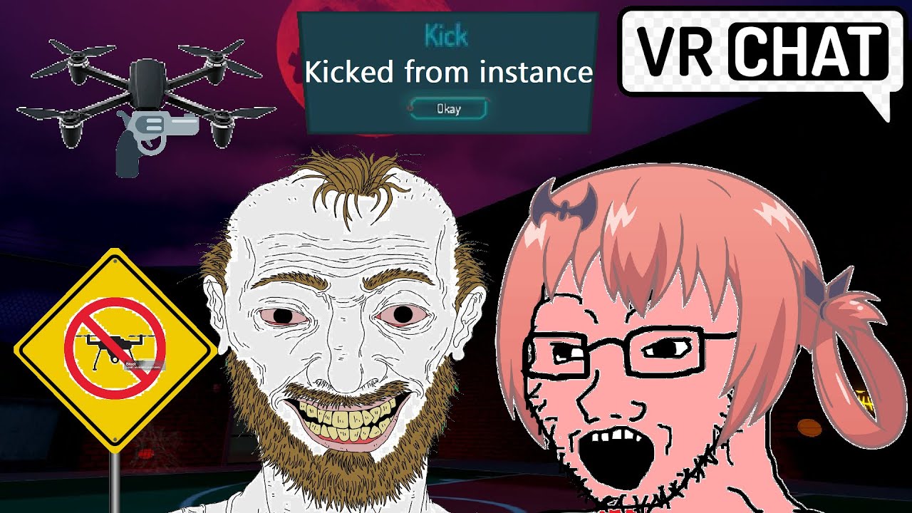 Trolling VRChat Players With A Drone In Prison Break Until I Get Kicked