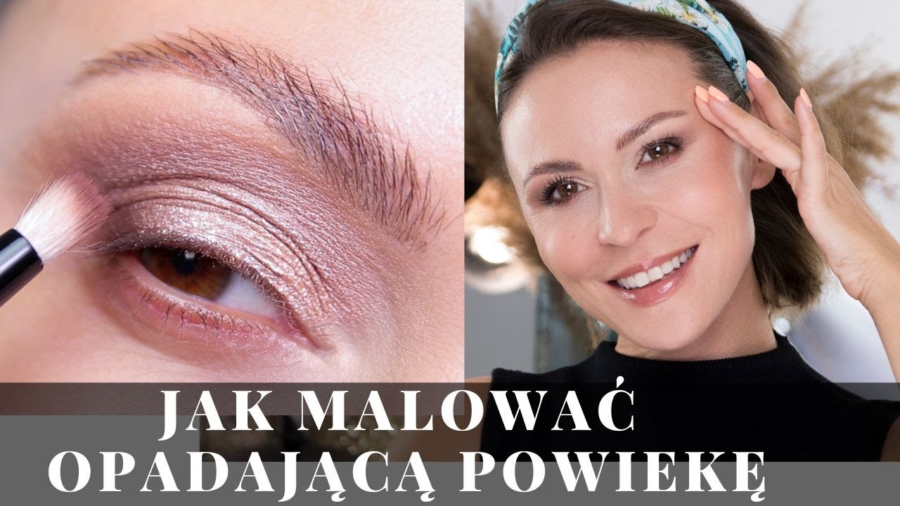 Makijaż dla DOJRZAŁEJ I OPADAJĄCEJ Powieki + TEST.. TEN BB KREM JEST TAK DZIWNY...