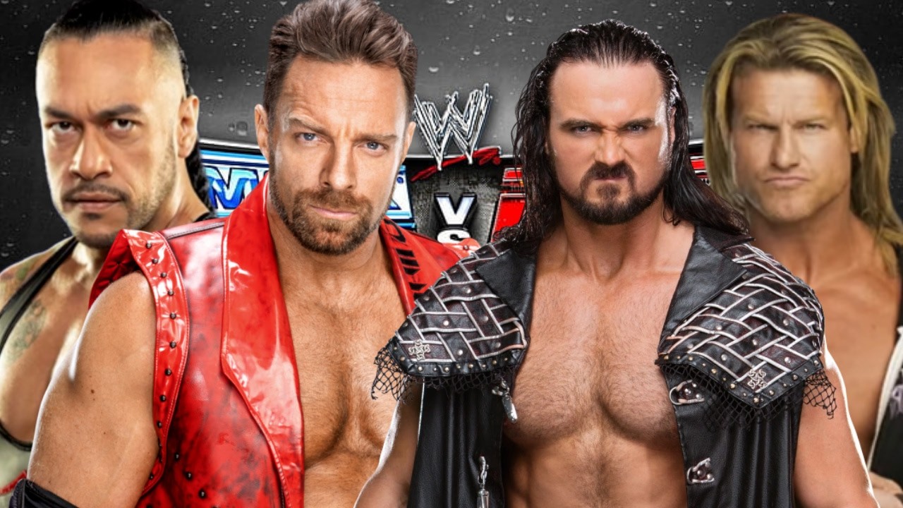 Damian Priest & LA Knight vs Drew McIntyre & Dolph Ziggler - WWE SvR 2010 Gameplay