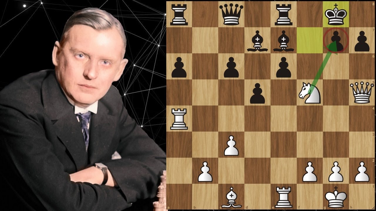 Александр Алехин вслепую разрывает Борохова 😎 Голливуд 1932 ♟  Шахматы