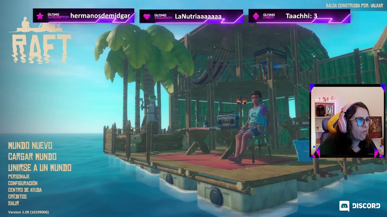 Náufragos pero con estilo 🌴🦈 Raft coop y la buena supervivencia :)