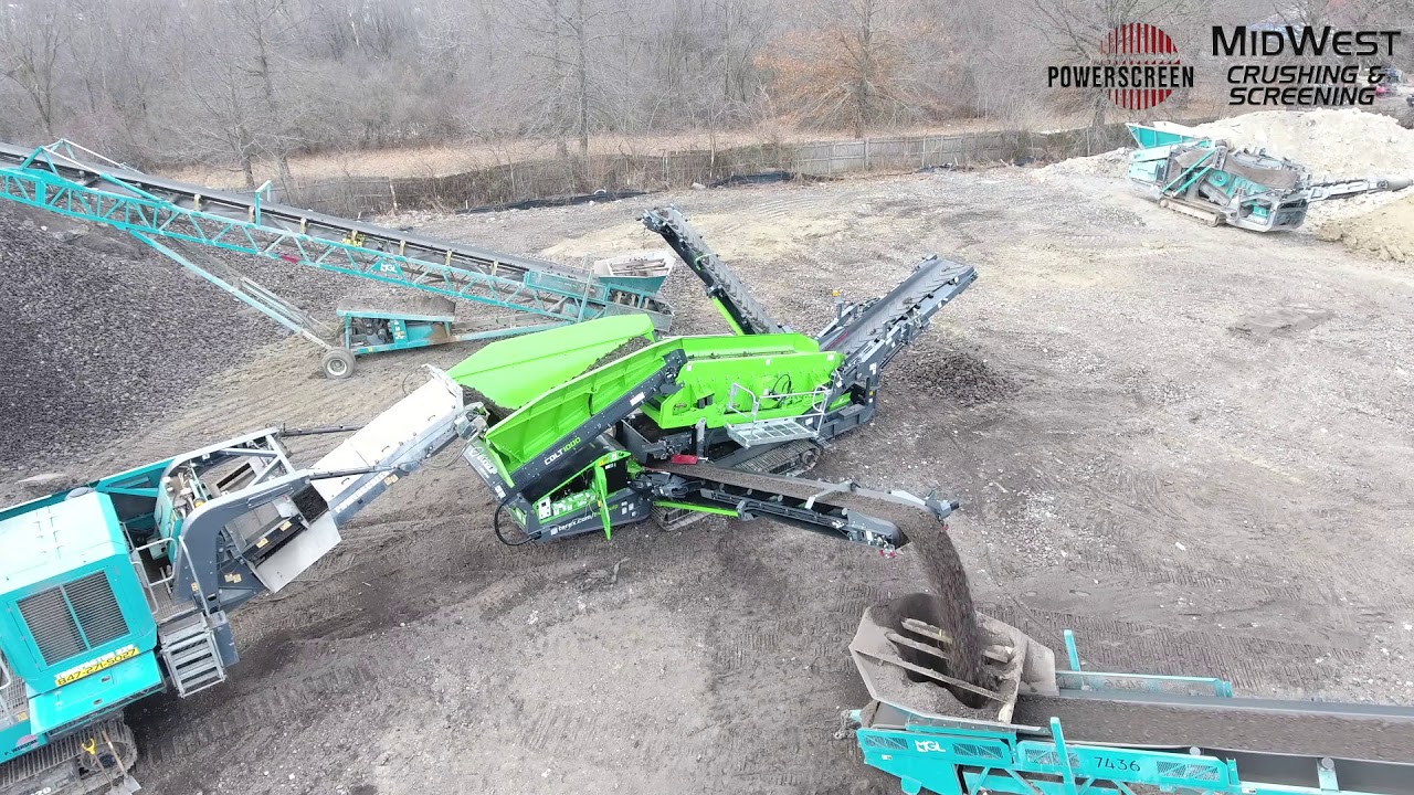 Asphalt Recycling with Powerscreen & Evoquip