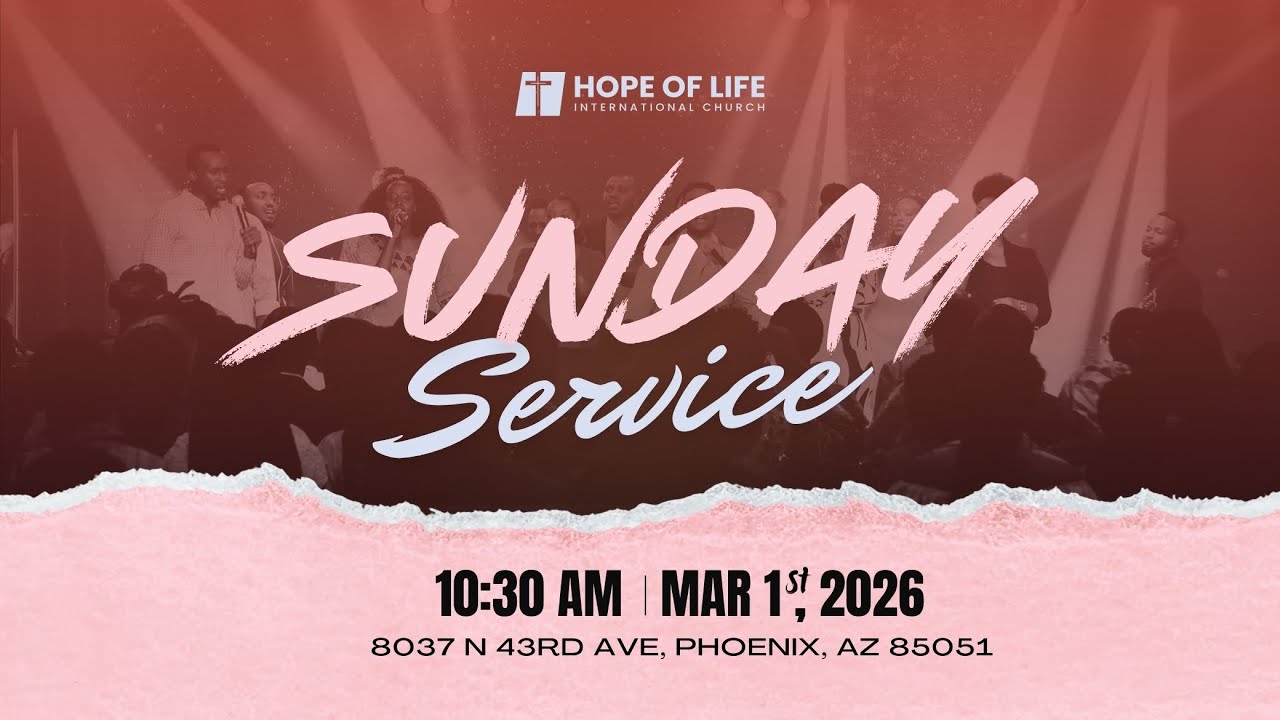 10:30 AM Service | 03.01.2026 | Hope of Life International Church