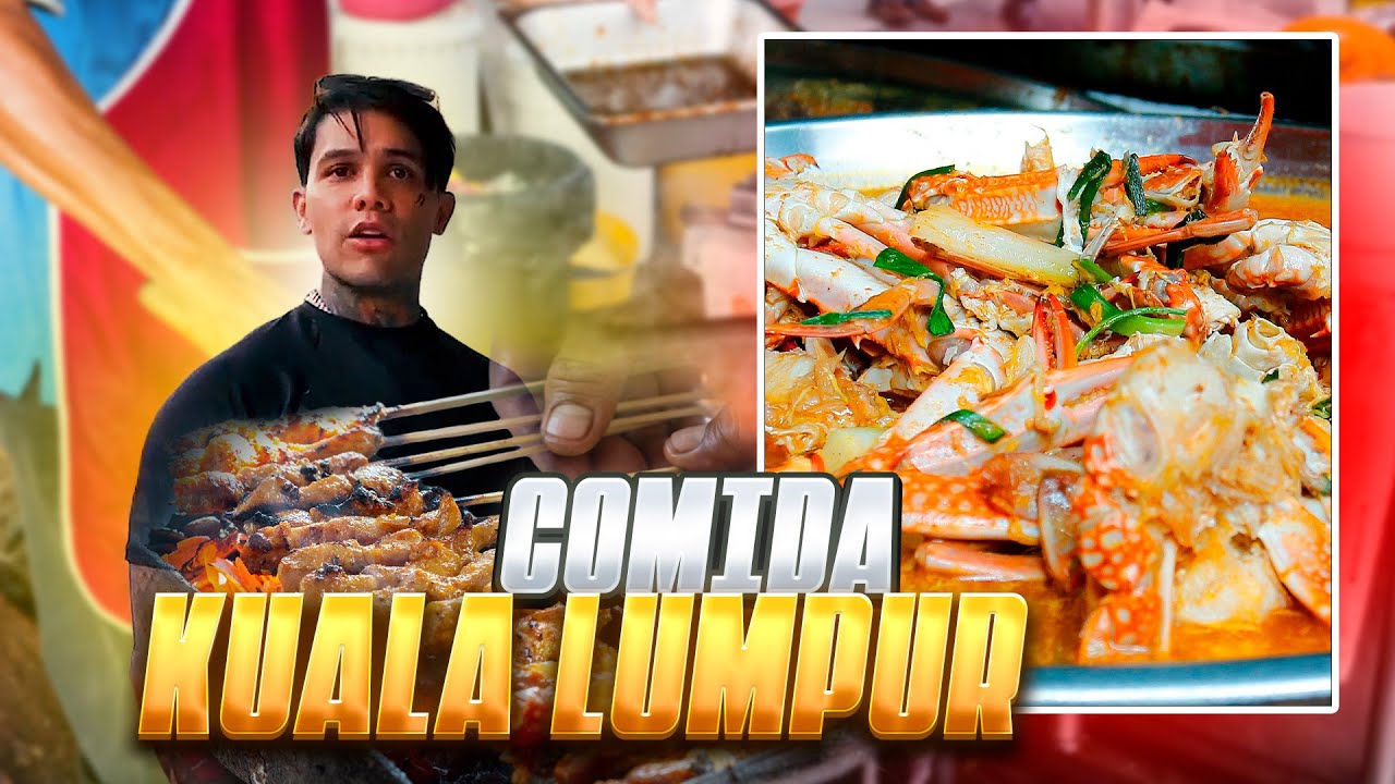Probando comida callejera en Kuala Lumpur | Yeferson Cossio - Tio Cossio  #yefersoncossio #kick