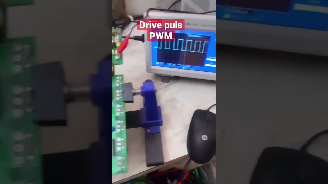 DRIVE PULSE OF WELDING MACHINE TOP CARD BOARD CHECKING WITH DSO FREQUENCY