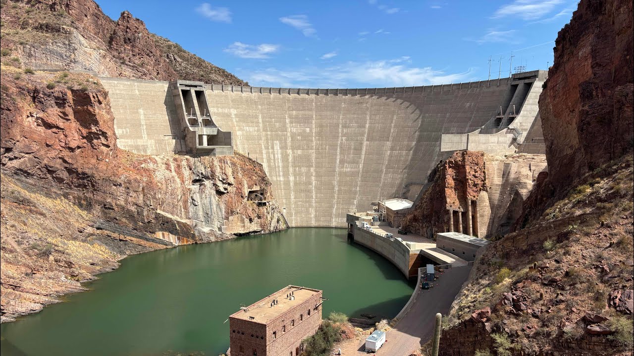 Theodore Roosevelt Dam, and Lake ￼