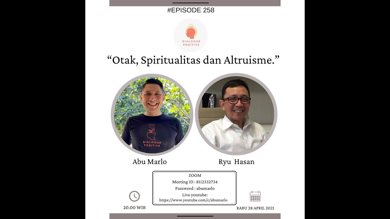 Dialogue Positive with Ryu Hasan : 