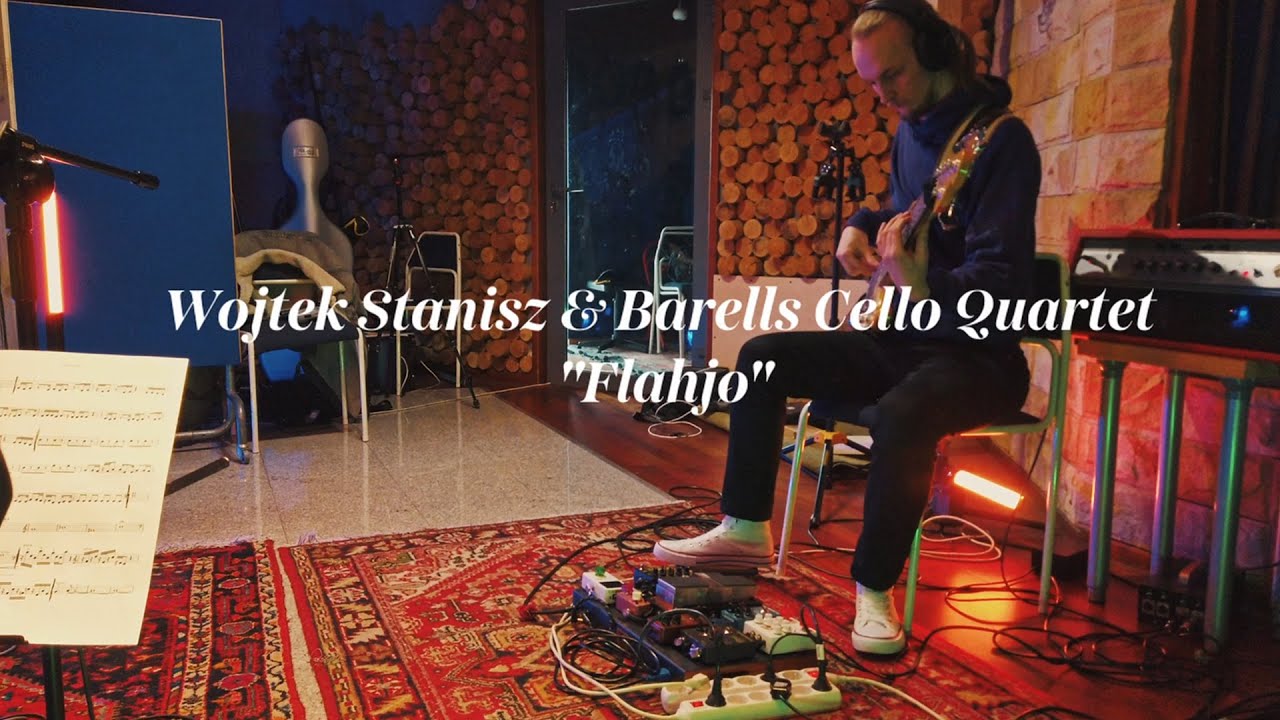 Wojtek Stanisz & Barrels Cello Quartet - Flahjo - live session from album Szuflandia