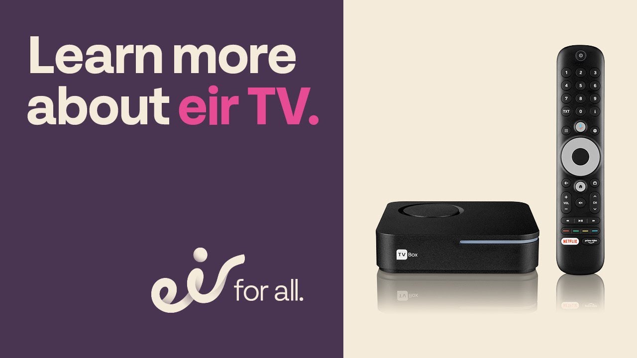 Learn more about eir TV