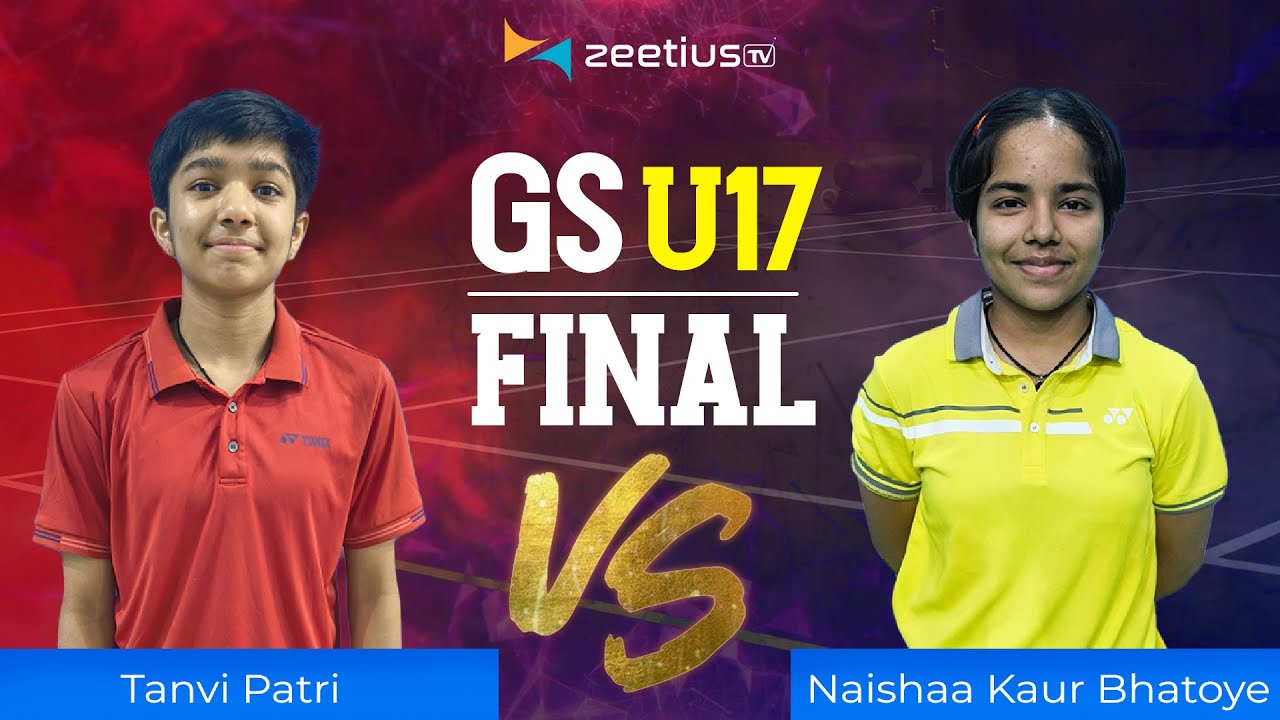 Tanvi Patri VS Naishaa Kaur Bhatoye | 36th Sub Junior National Badminton Championships 2024, Chennai