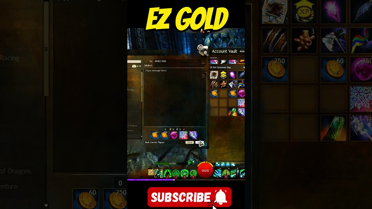 Benefits of Alt Accounts and Parking in GW2 #guildwars2 #gold #mmorpg