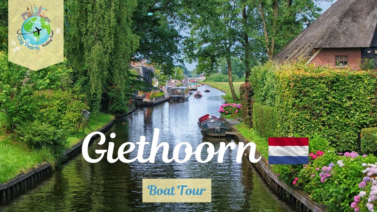 GIETHOORN, THE NETHERLANDS 🇳🇱 | BOAT TOUR THROUGH THE VENICE OF HOLLAND