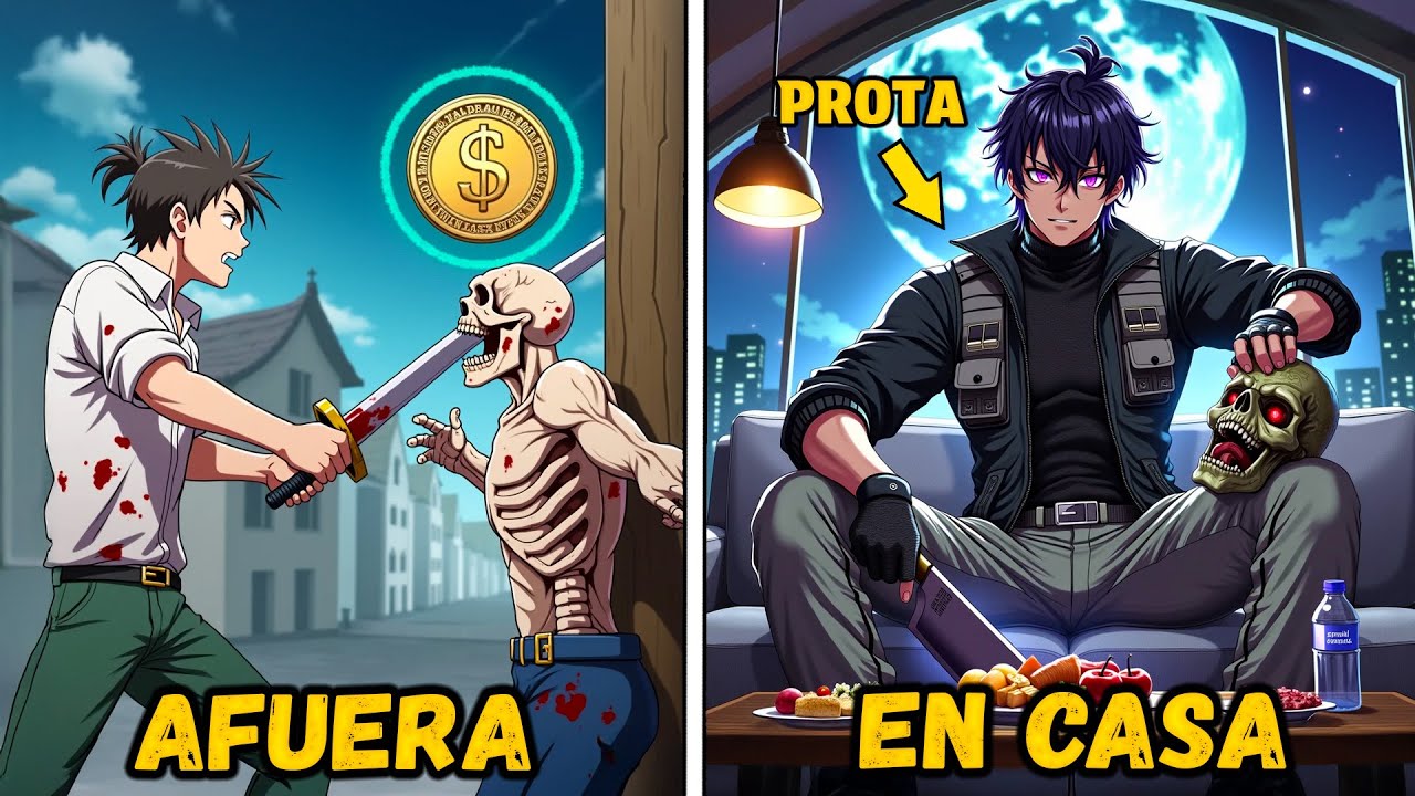 Mata Zombies Por Dinero Y Se Compró Un Apartamento En El Refugio | Resumen Manhwa