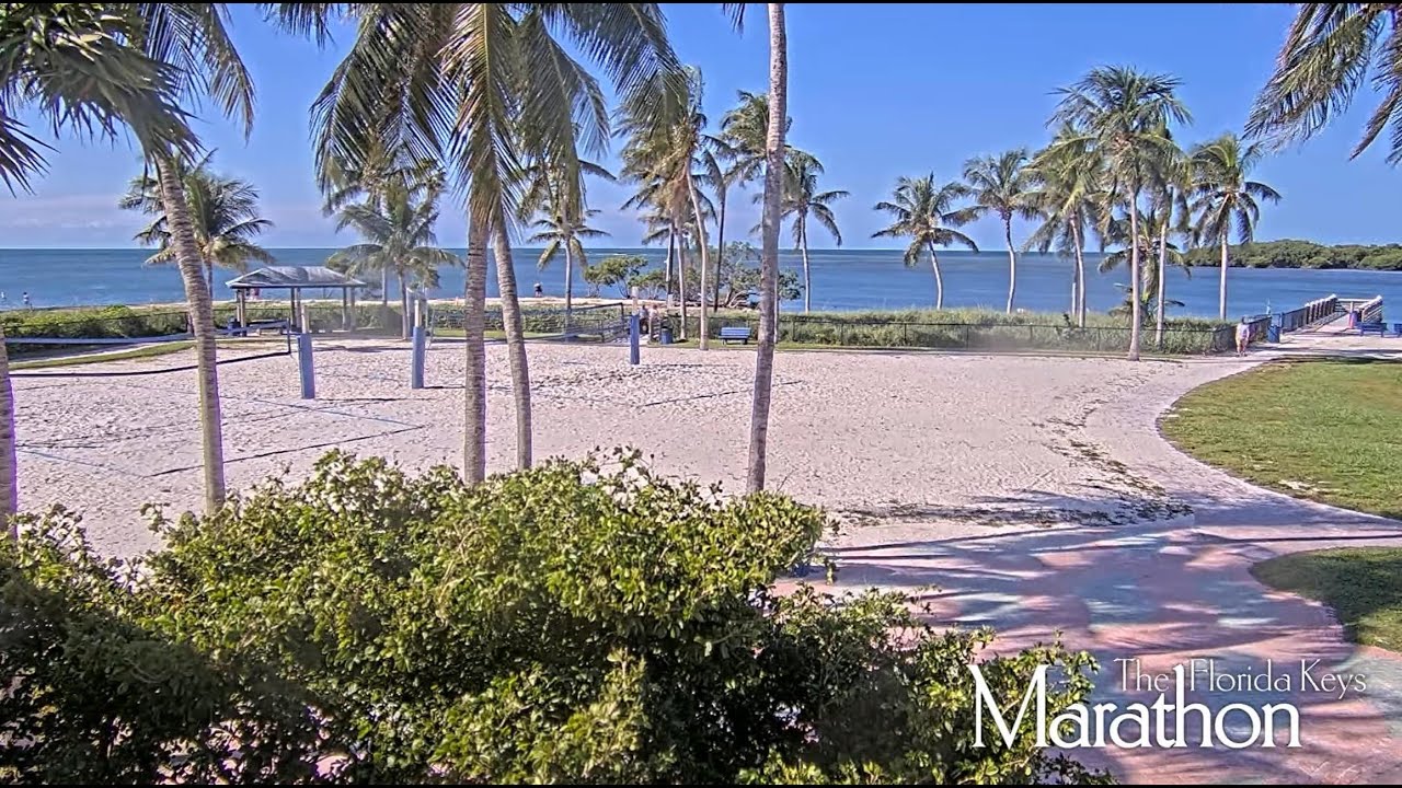 Sombrero Beach Live WebCam - Marathon, Florida Keys