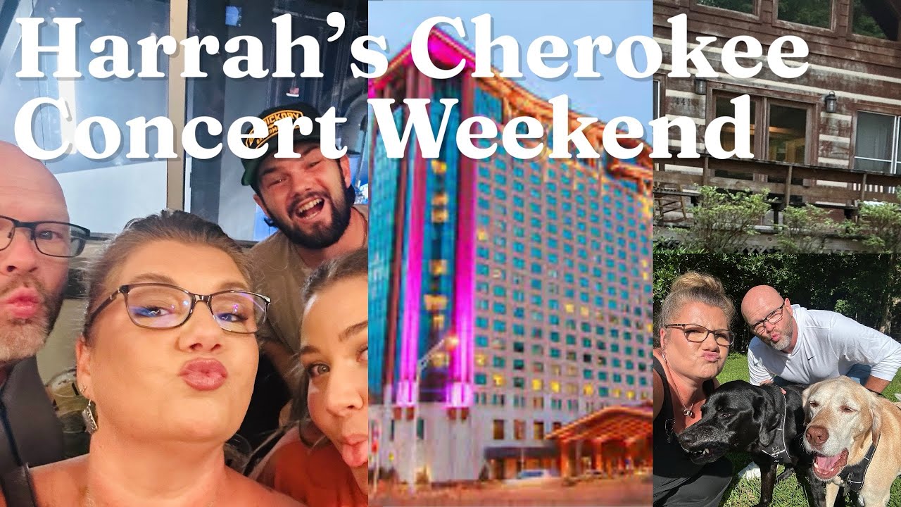 Harrah’s Cherokee Casino & Resort 🎸Black Crowes Concert Weekend Vlog July 2025