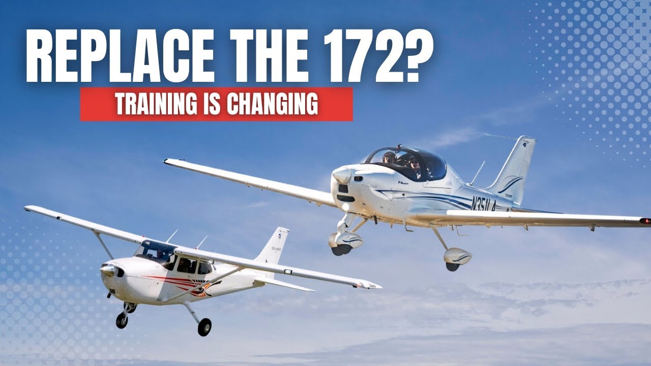 Этот учебный самолет может заменить Cessna 172 | Tecnam P-Mentor