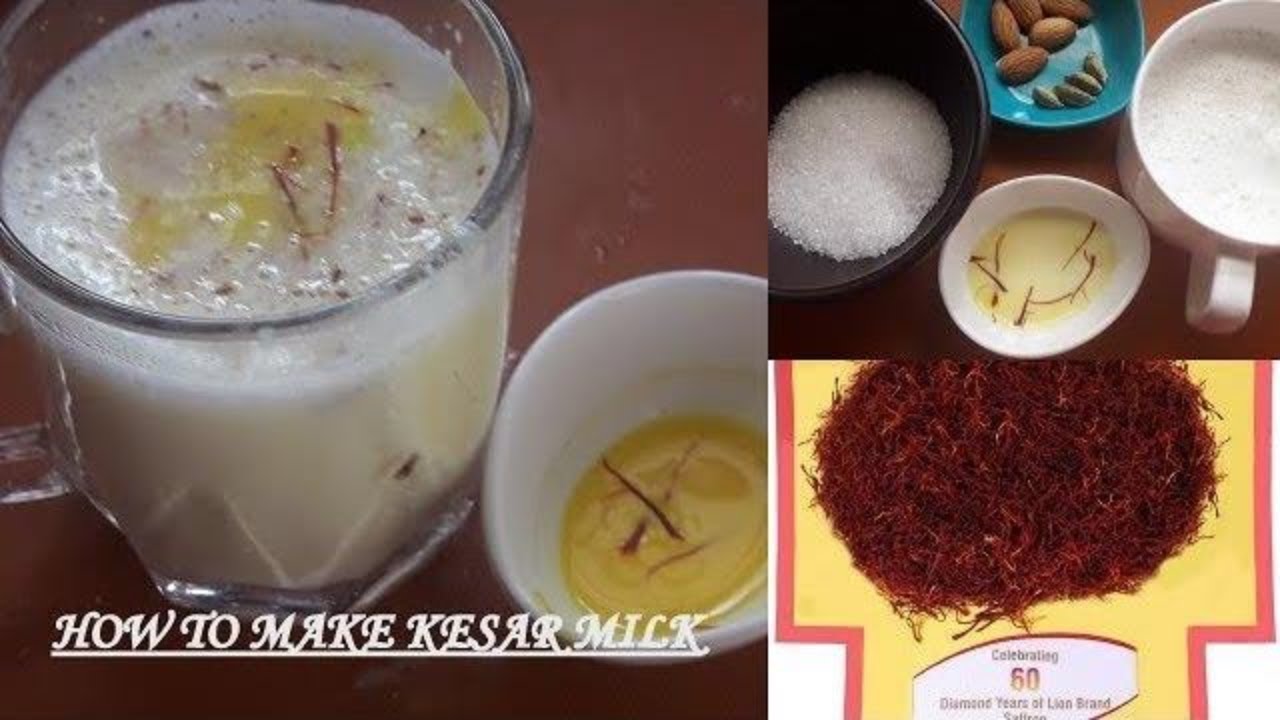 HOW TO MAKE KESAR MILK /SAFFRON DURING PREGNANCY/SAFFRON
