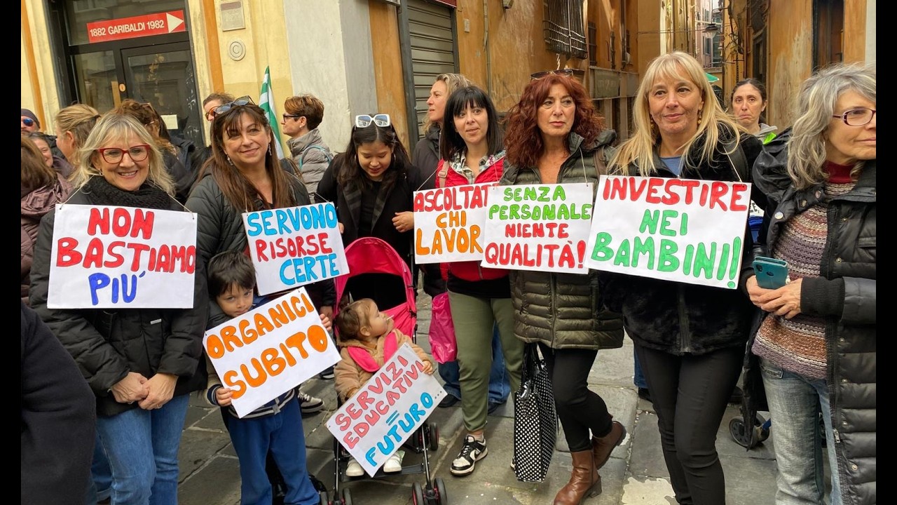 Sciopero servizi educativi, Bruzzone: «Situazione emergenziale ereditata»