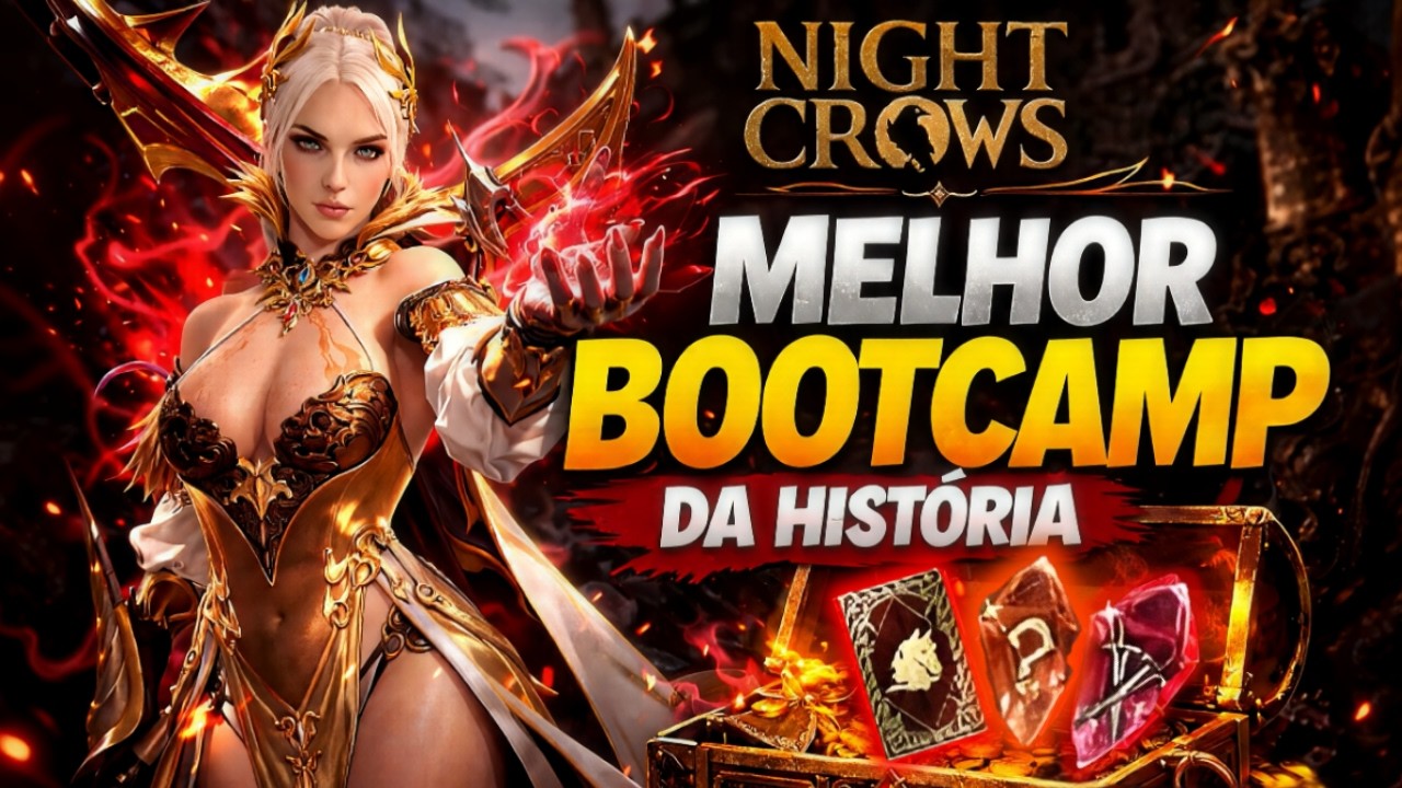 🔥 COMEÇOU! O MELHOR BOOTCAMP DA HISTÓRIA – NIGHT CROWS (FARM INSANO AO VIVO)