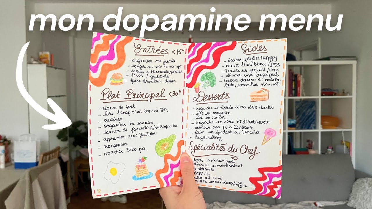 je crée un « dopamine menu » pour arrêter de scroller bêtement