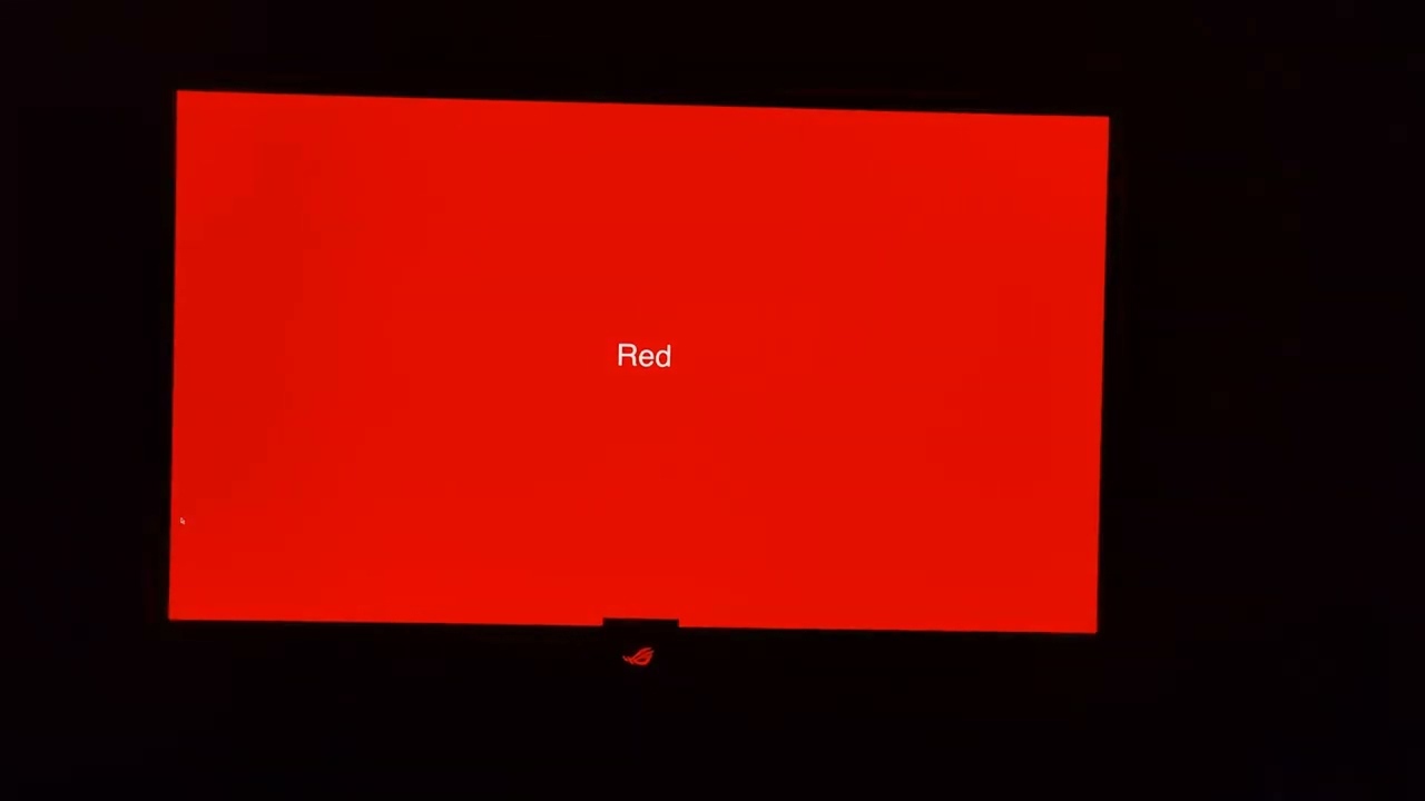 Asus XG27AQWMG - Banding - Before and after