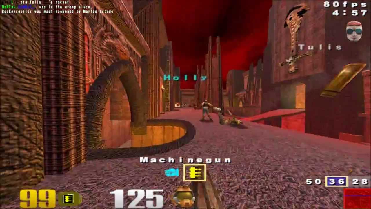 Quake 3 Arena - Multiplayer Gameplay