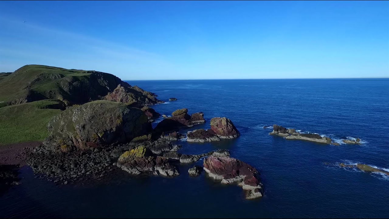 St Abbs Coastline, Scotland - Phantom 3 Advanced Drone