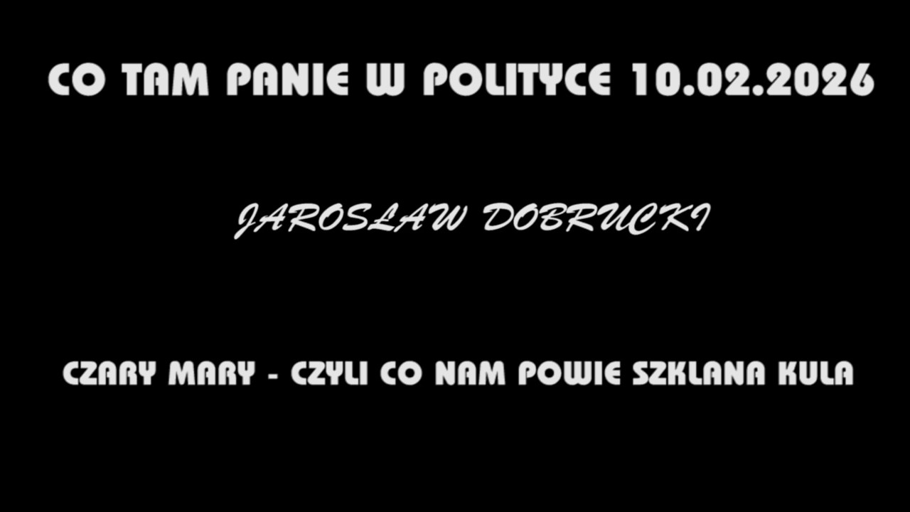CZARY MARY - CZYLI CO NAM POWIE SZKLANA KULA - Jarosław Dobrucki