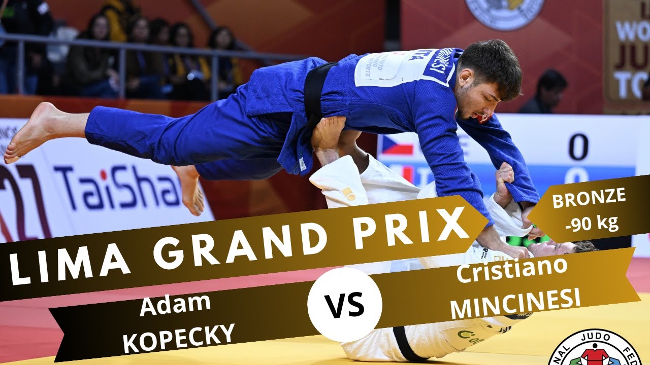 Adam KOPECKY VS Cristiano MINCINESI Lima Grand Prix 2025 Bronze medal contest -90 kg