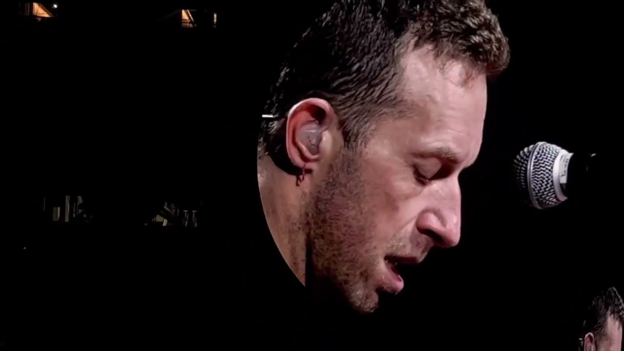 Coldplay performing “Sparks” live at Levi’s Stadium in Santa Clara CA on May 15, 2022