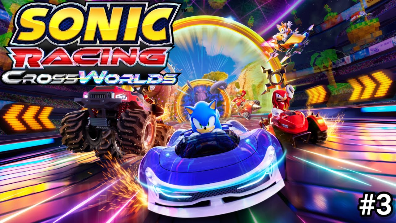 Let's Play Sonic Racing: Crossworlds Part 3 - Boom Boo Grand Prix
