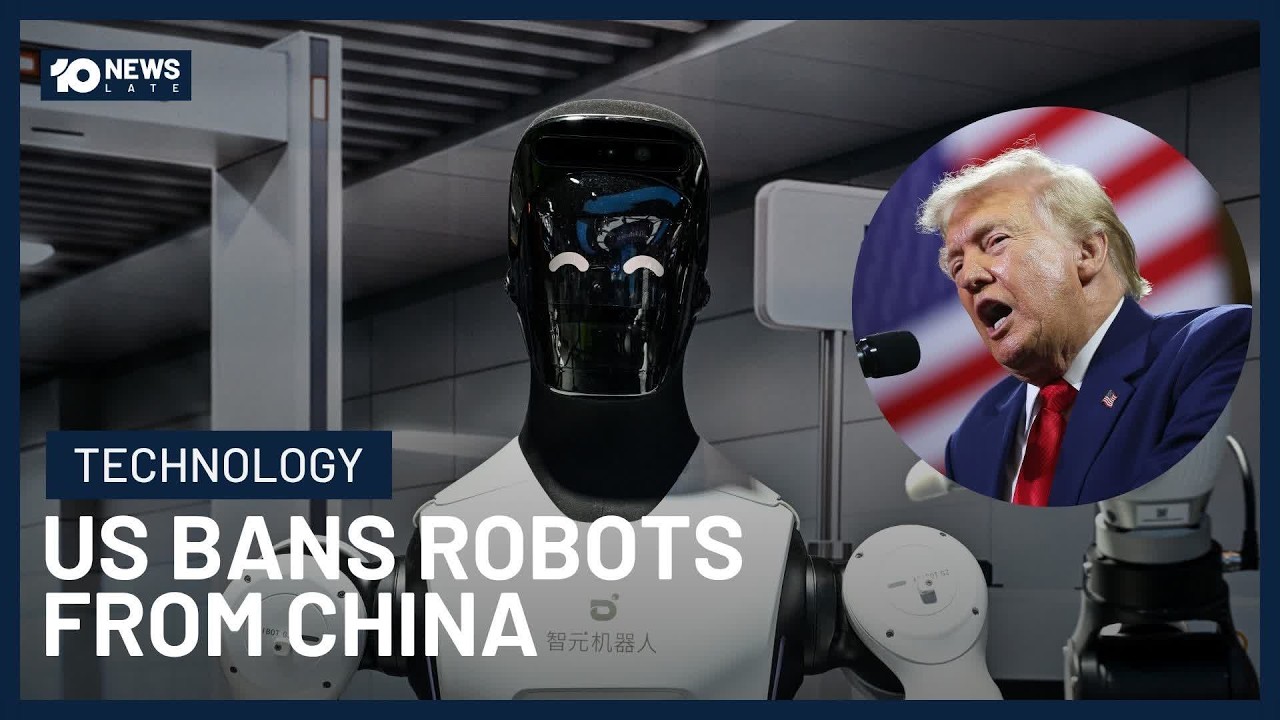США объявили о масштабном запрете на китайских роботов-гуманоидов | Вечерние новости 10-го канала