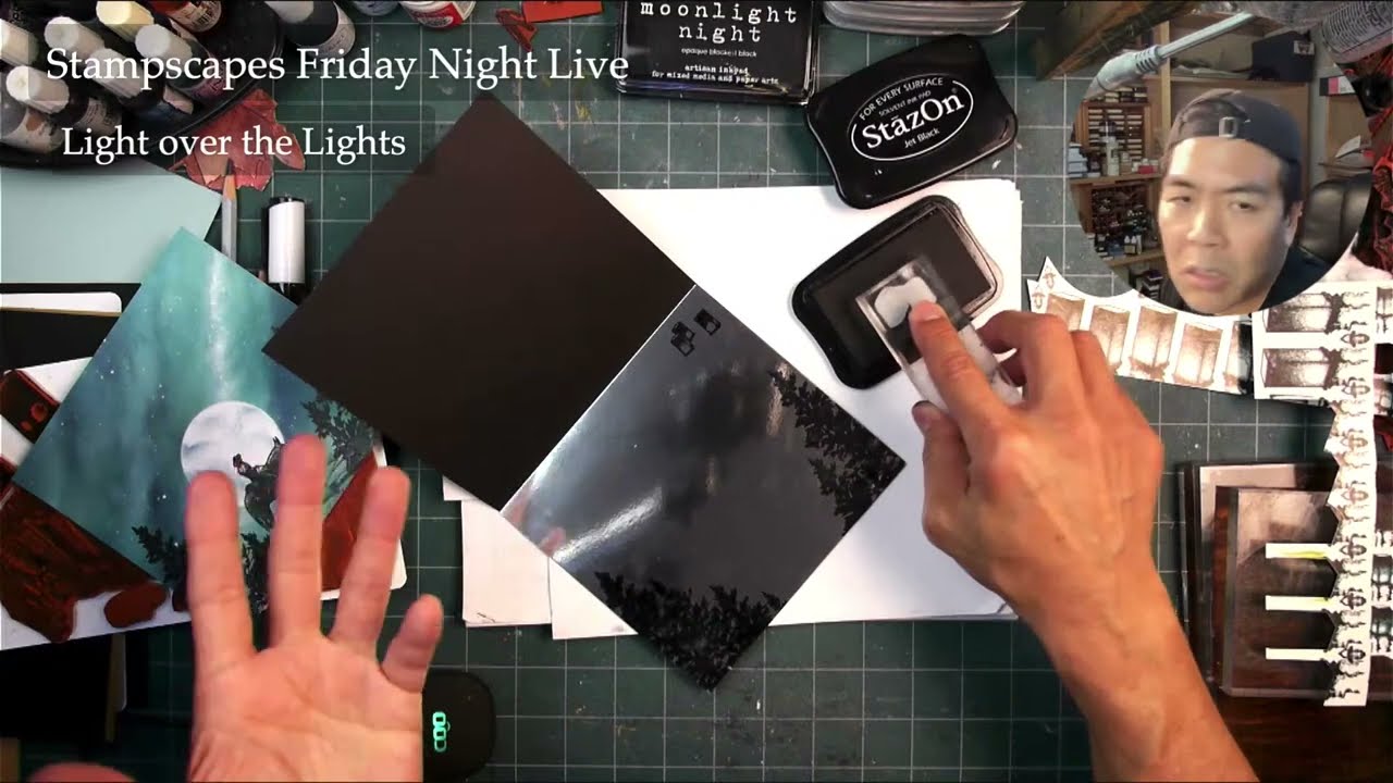 Stampscapes Friday Night Live: Light over the Lights