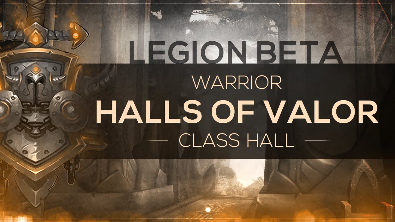 WoW LEGION Beta - Class Hall | Warrior 