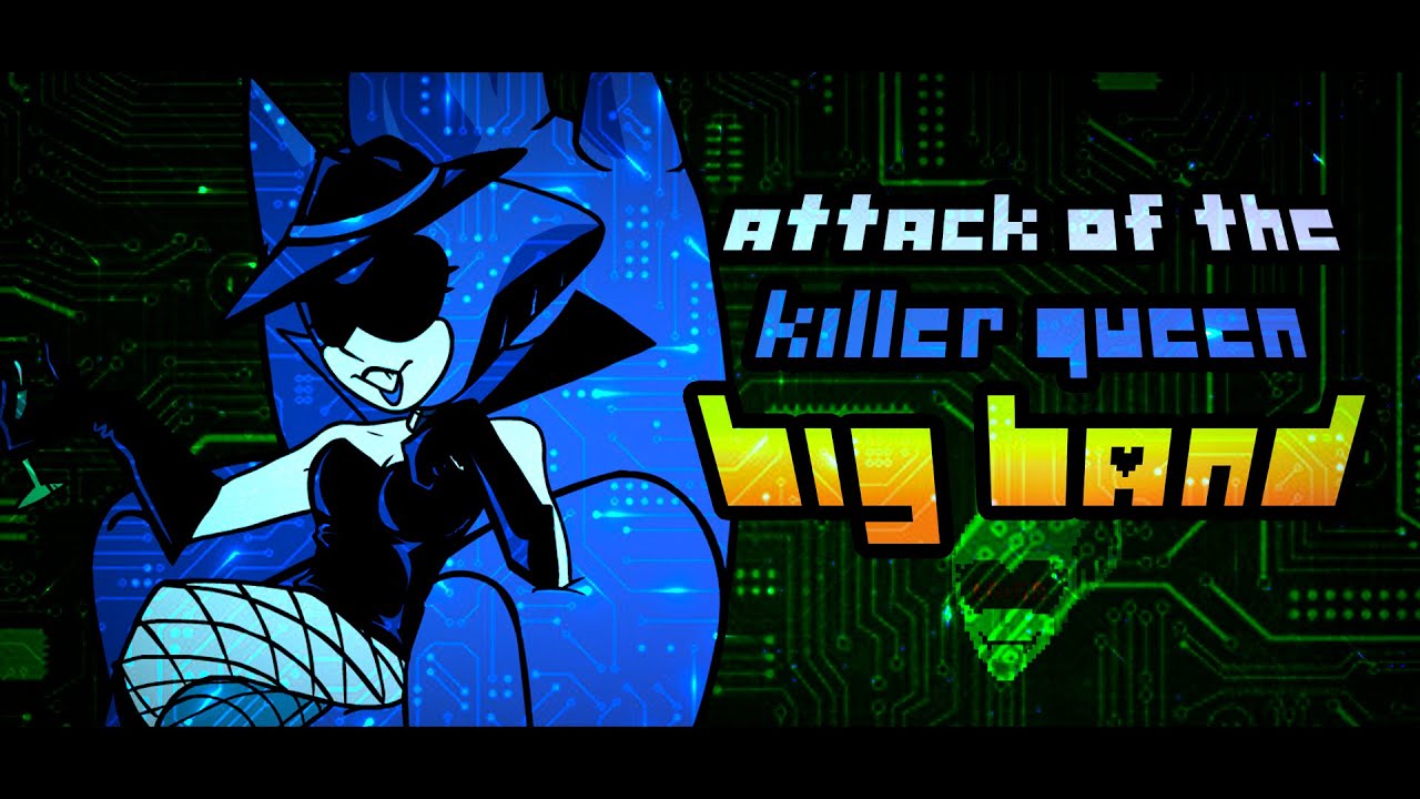 ATTACK OF THE KILLER QUEEN - DELTARUNE  [ BIG BAND JAZZ  COVER ]