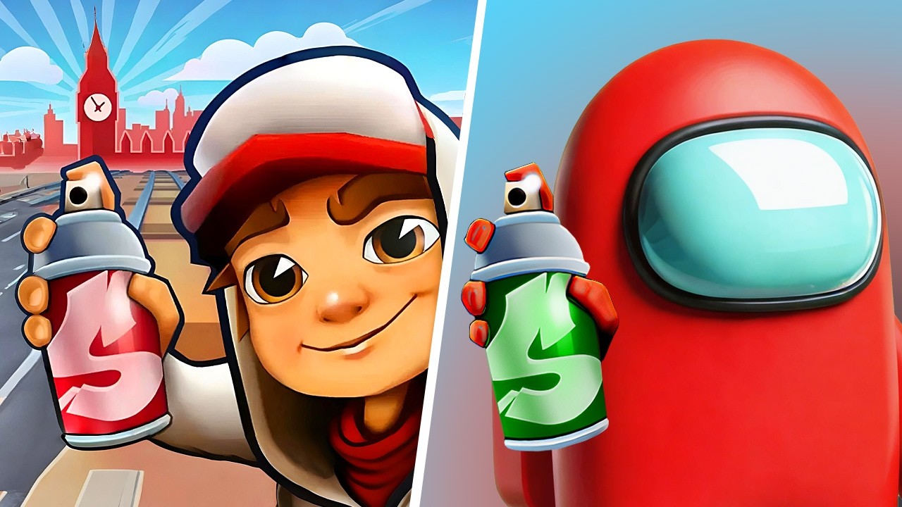 Subway Surfers VS Among Us Subway Run, Subway Surfers New Update London Lucky Creatures, Subway Surf