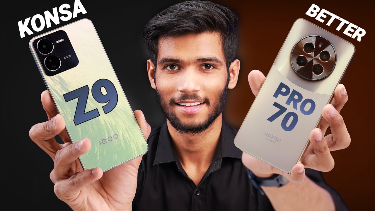 iQOO Z9 vs Realme Narzo 70 Pro Comparison Konsa Hai Better