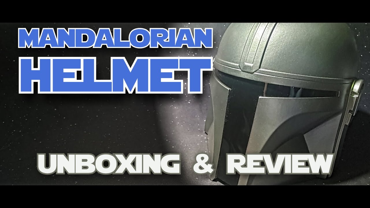 Mandalorian Helmet | AliExpress | Unboxing and Review