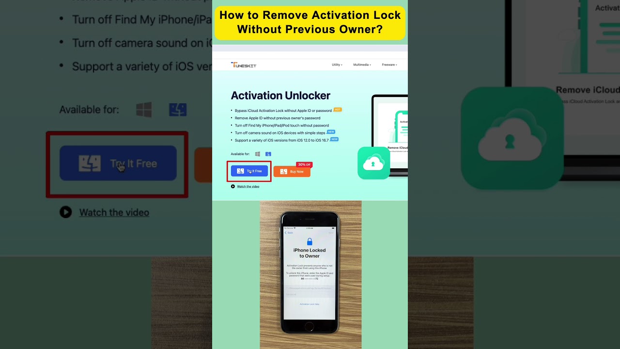Remove Activation Lock Without Previous Owner in 30 Seconds