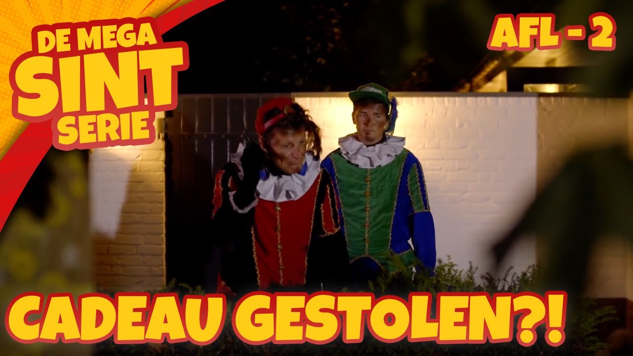De Mega Sint Serie #02 - Cadeau van Party Piet Pablo gestolen!!