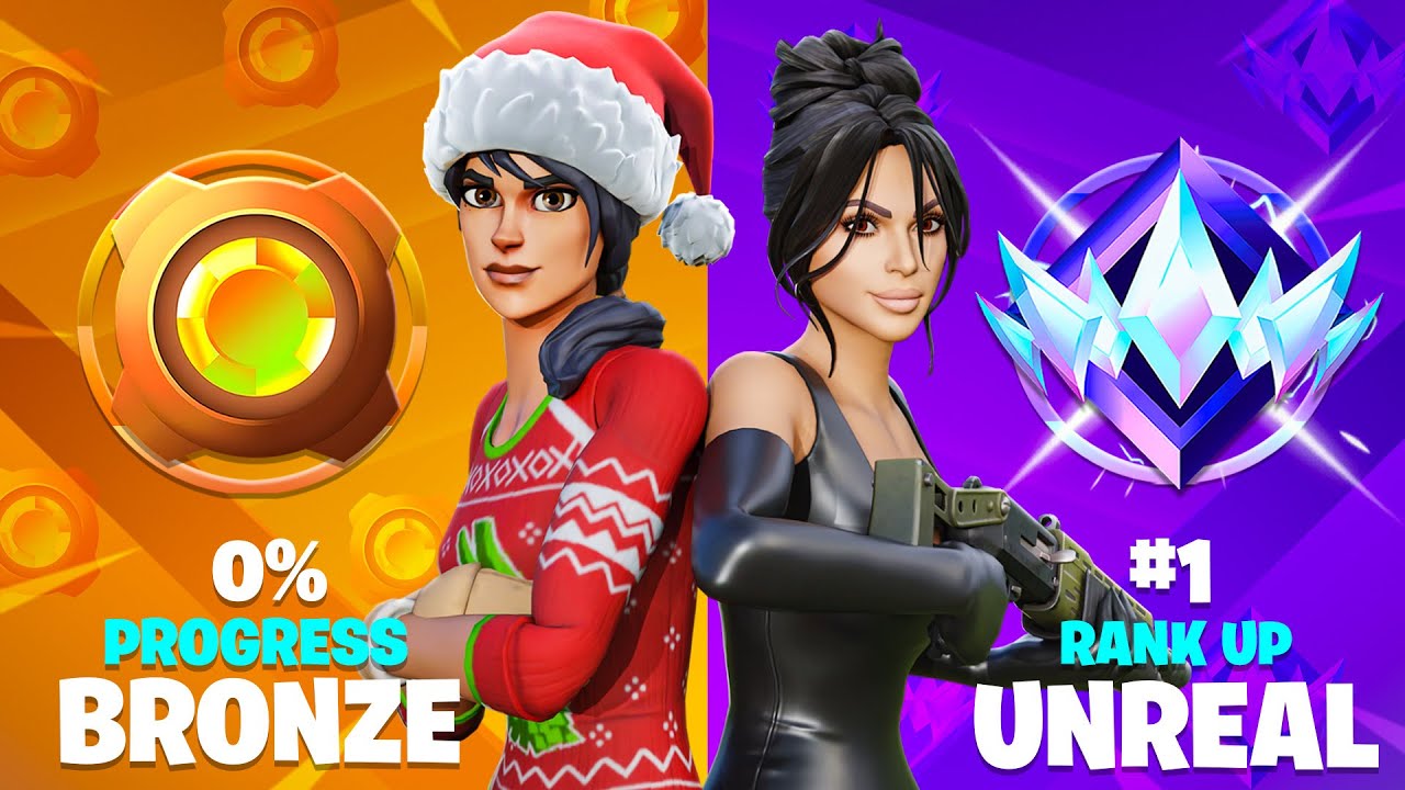Bronze to UNREAL Duo Speedrun in Fortnite Reload..