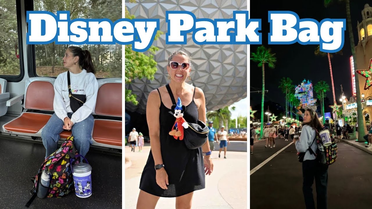 What’s in my Disney World park bag? Essentials, What Changes, PLUS Get Through Security Faster Tips