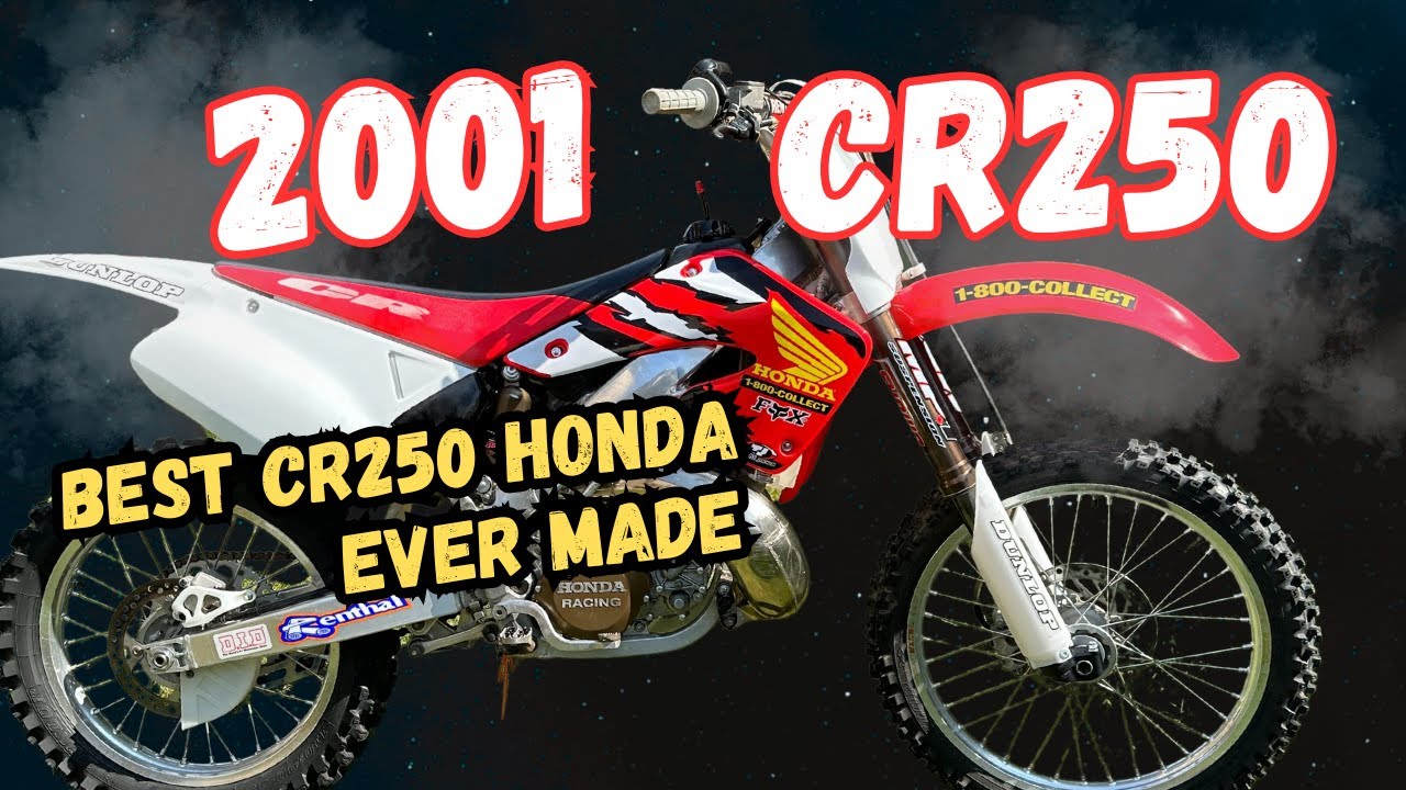 Honda CR250 2001 года — лучший CR250 из когда-либо созданных