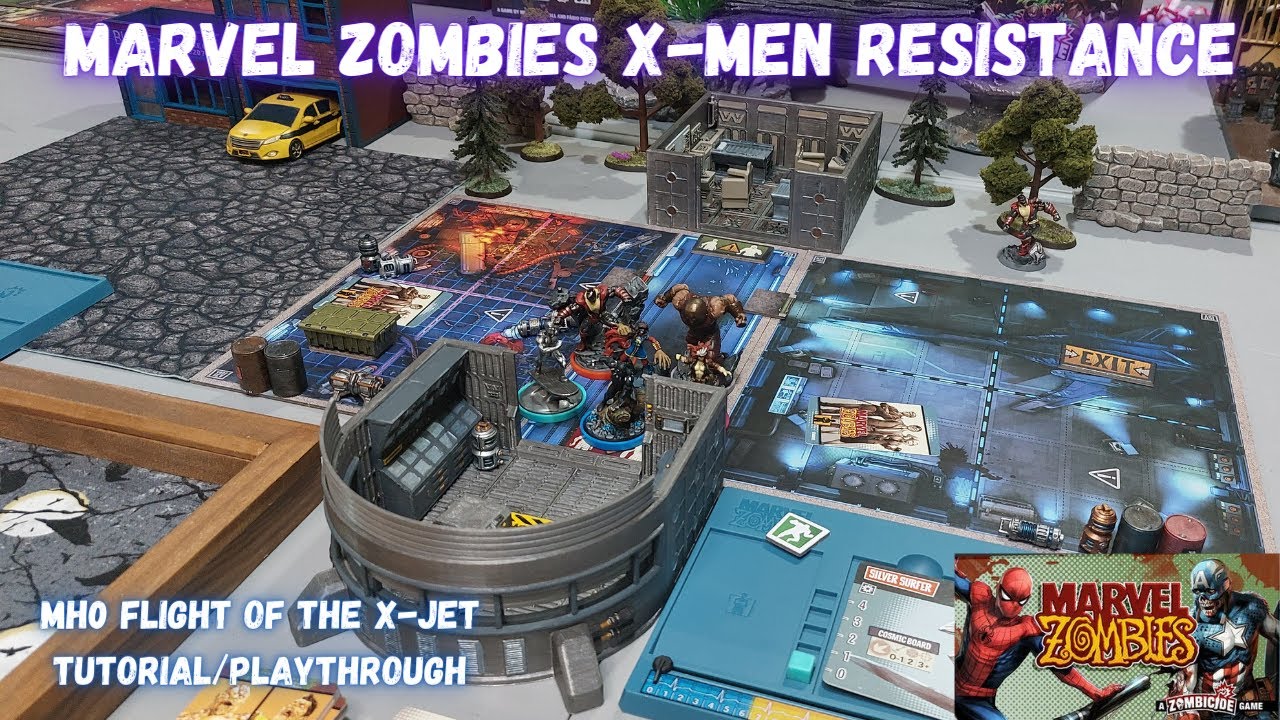 Marvel Zombies X-Men Resistance MH0 Flight of the X-Jet Учебное пособие/прохождение