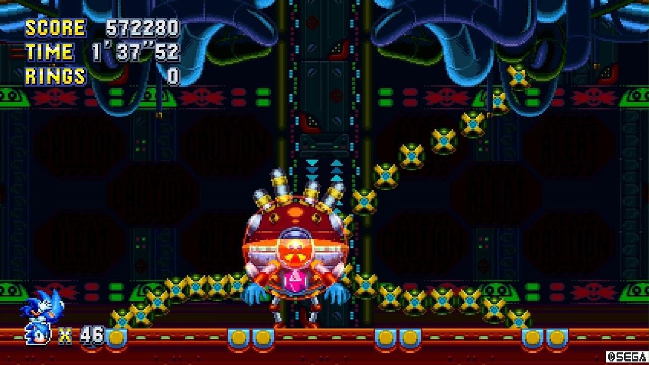 Sonic Mania final and extra boss