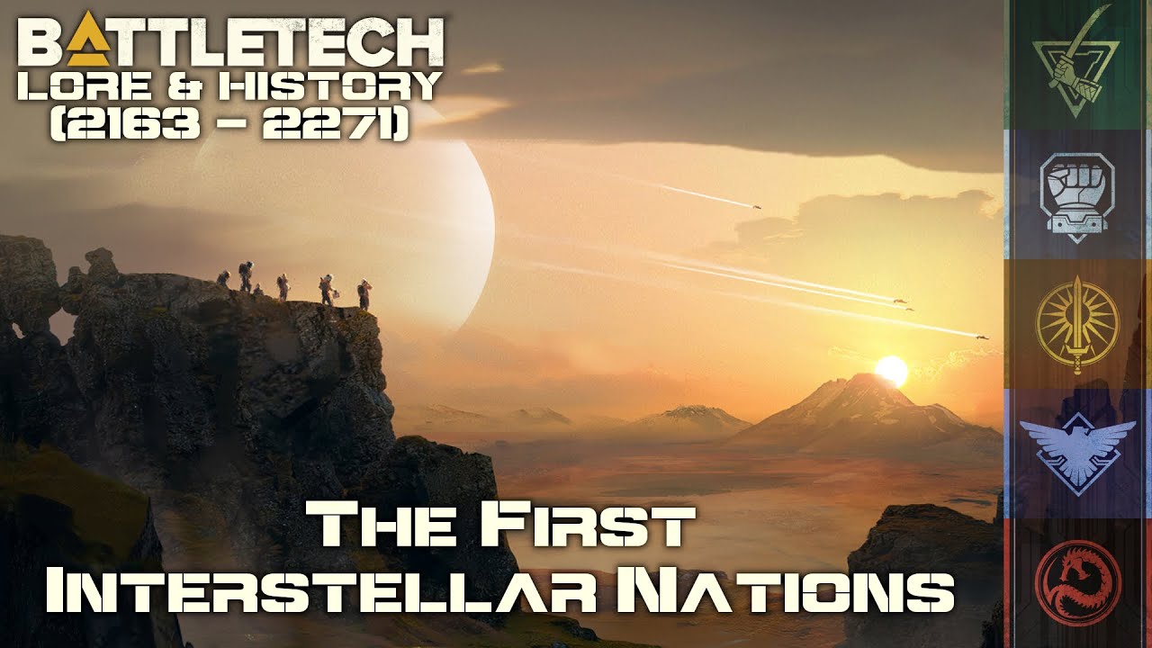 BattleTech Lore & History - First Interstellar Nations and the Free Worlds League (MechWarrior Lore)